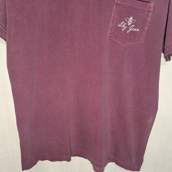 Lily Grace I’m Not Bossy Leadership Skills Crewneck Short Sleeve Pocket T-Shirt - Picture 5 of 10